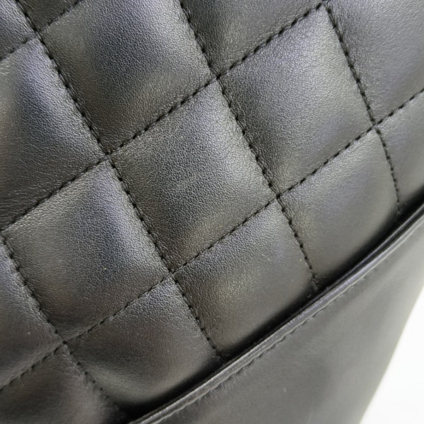 CAMBON Medium Quilted Calfskin Black