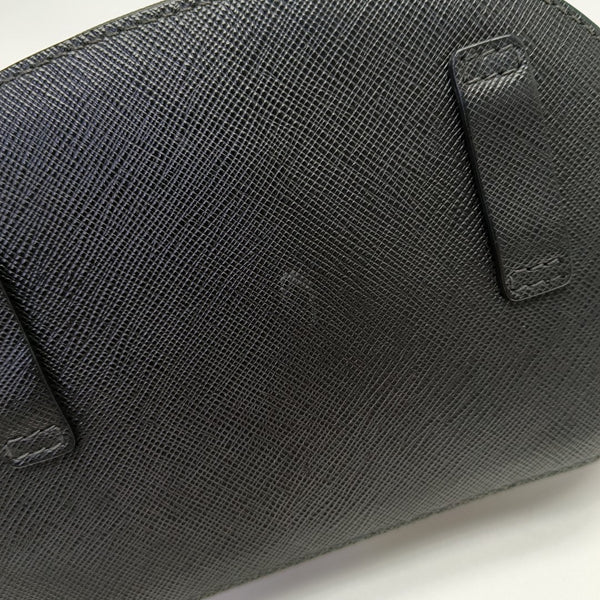 Calfskin Shoulder Bag Black