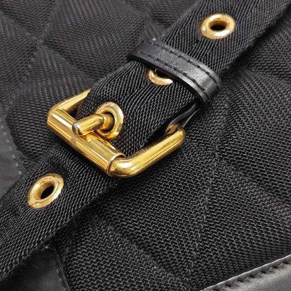 The Rucksack Medium Nylon Black