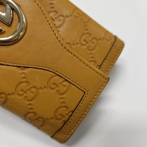 Monogram Calfskin Wallet Yellow