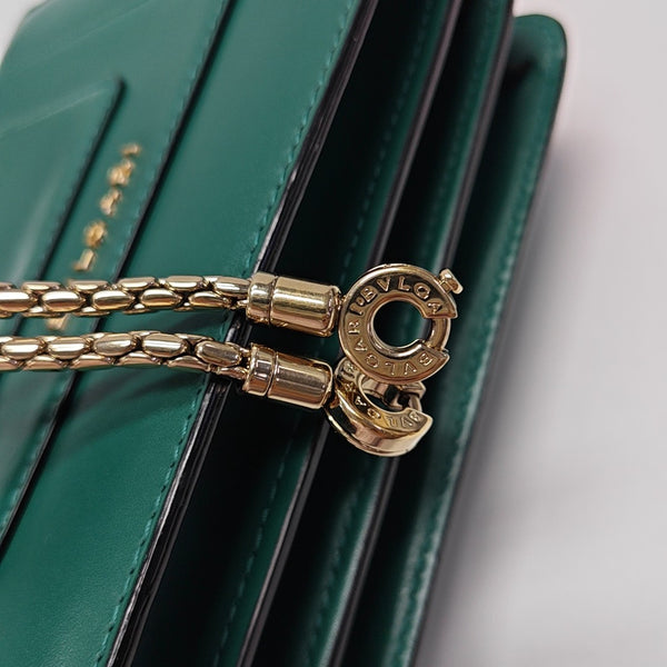SERPENTI FOREVER Small Calfskin Green