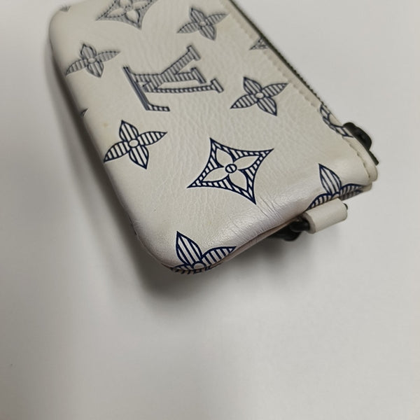 DUO Monogram Calfskin White