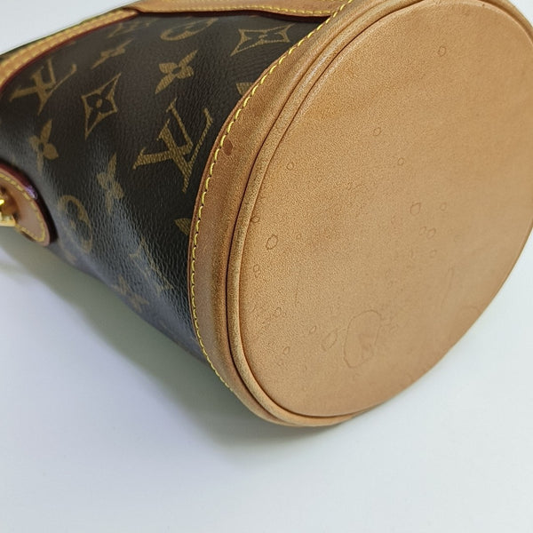 DUFFLE Monogram Coated Canvas Brown