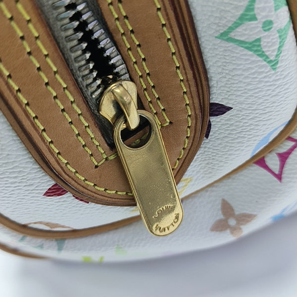 LV × TM PRISCILLA Monogram Coated Canvas White
