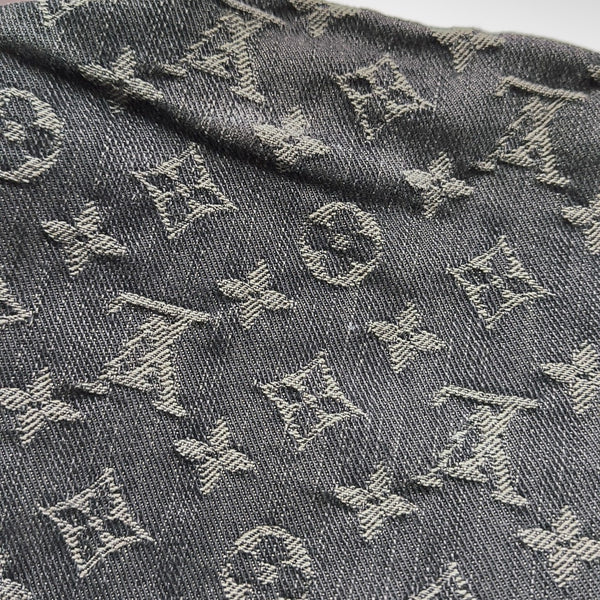 SOLAR Monogram Denim Black