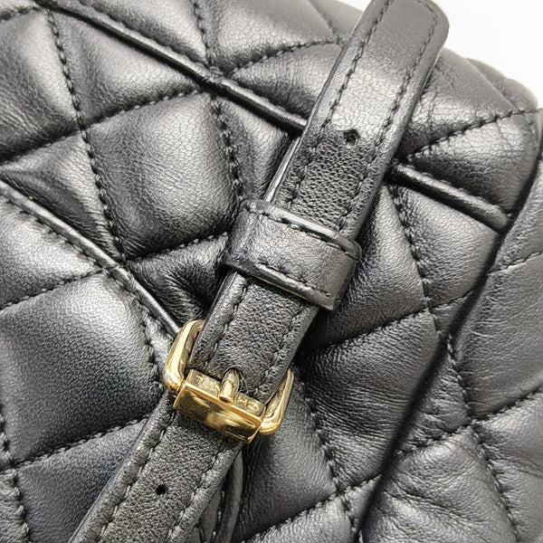 URBAN SPIRIT Small Quilted Lambskin Black