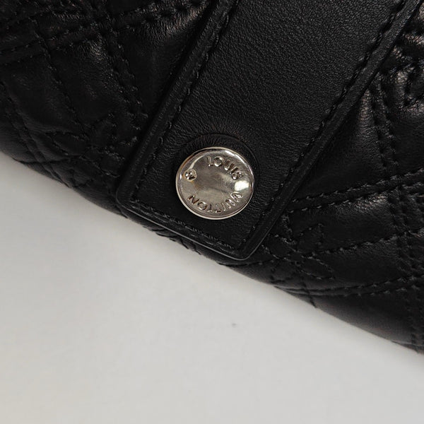 LILIA Monogram Calfskin Black