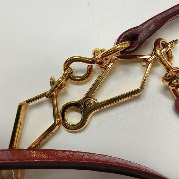 Bow Calfskin Red