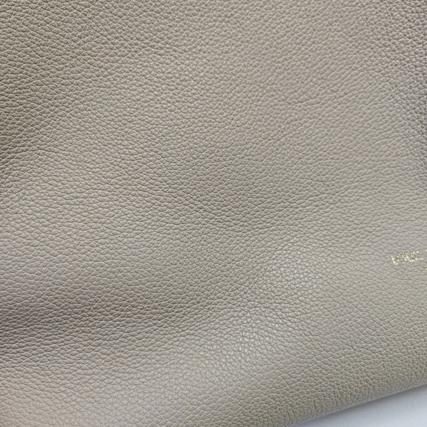 LOW KEY HOBO MM Monogram Calfskin Beige