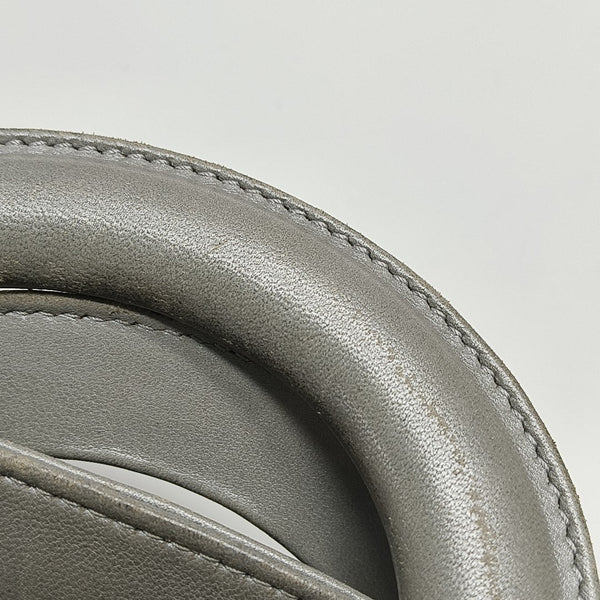 Lady Dior Mini Cannage Lambskin Gray