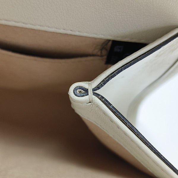 Rajah Small Calfskin White