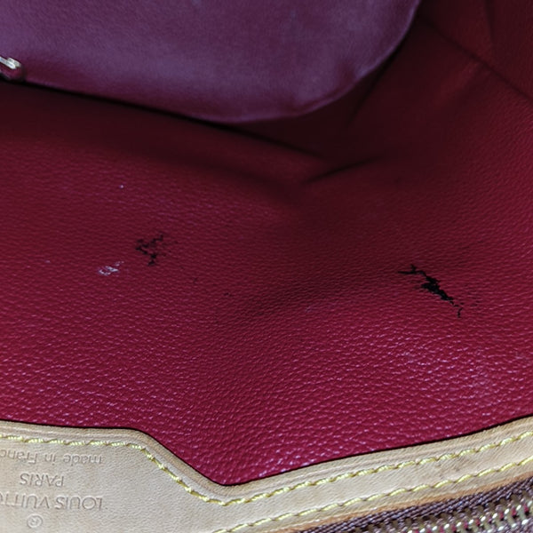 BUCKET PM Monogram Coated Canvas Brown