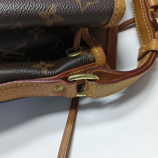 NOÉ BB Monogram Coated Canvas Brown