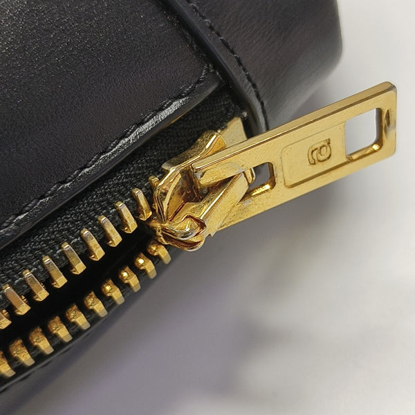 Calfskin Shoulder Bag Black