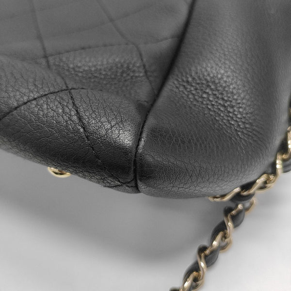 BOWLING Quilted Calfskin Black