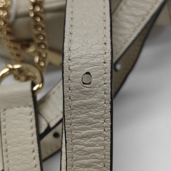 Ophidia Mini Calfskin White