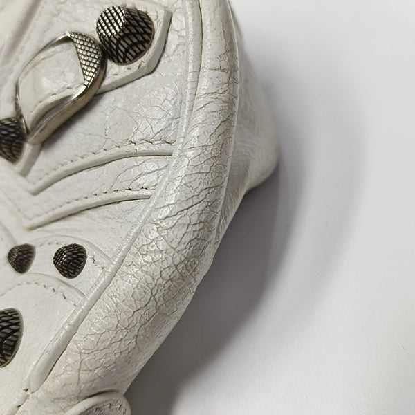 Le Cagole Mini Lambskin White
