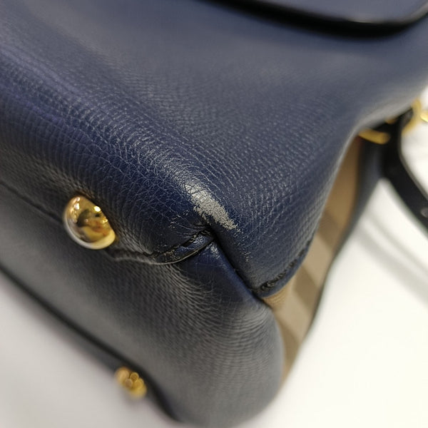 Camberley Derby Calfskin Blue
