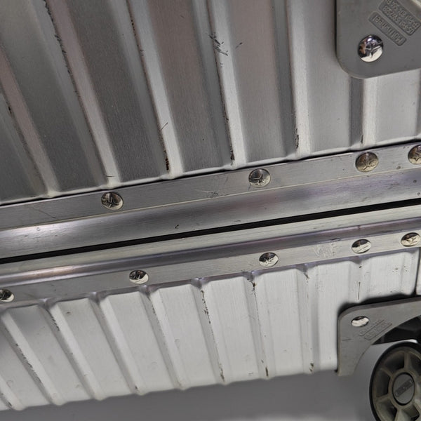 Special Material Luggage Silver