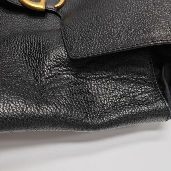 Calfskin Backpack Black