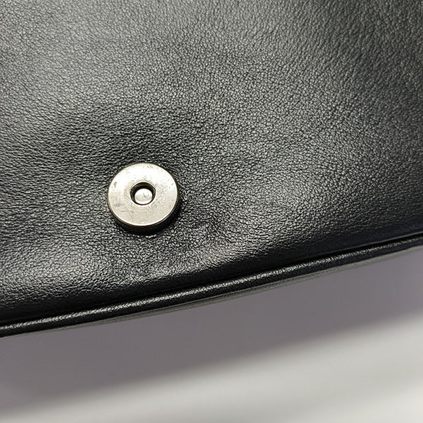 Calfskin Crossbody Bag Black