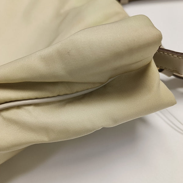 Nylon Tote Bag Beige