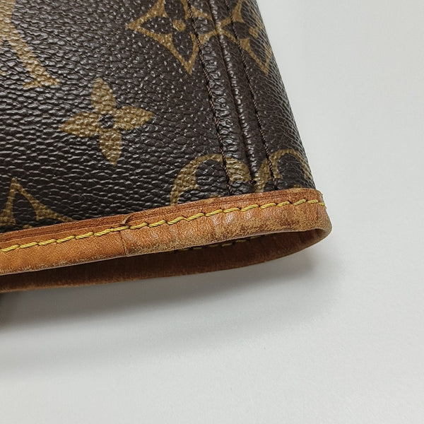 NEVERFULL GM Monogram Coated Canvas Brown