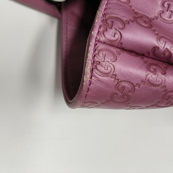 Monogram Calfskin Tote Bag Pink
