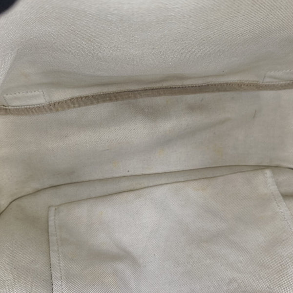 Monogram Coated Canvas Shoulder Bag Beige