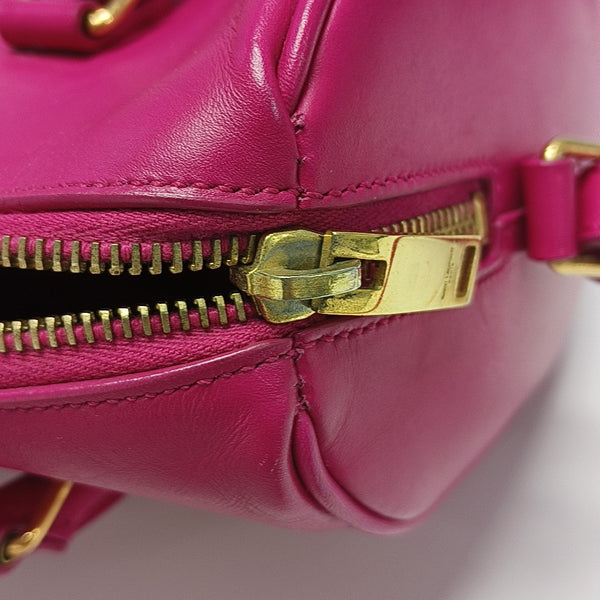 DUFFLE Calfskin Red