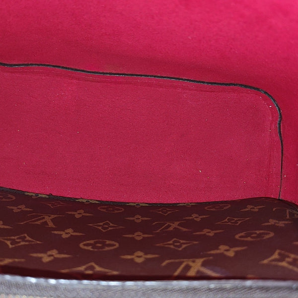 NÉONOÉ MM Monogram Coated Canvas Brown