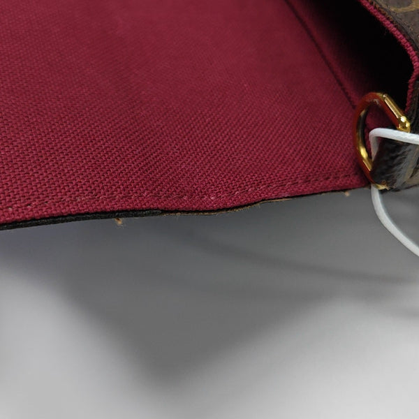 FÉLICIE Monogram Coated Canvas Brown