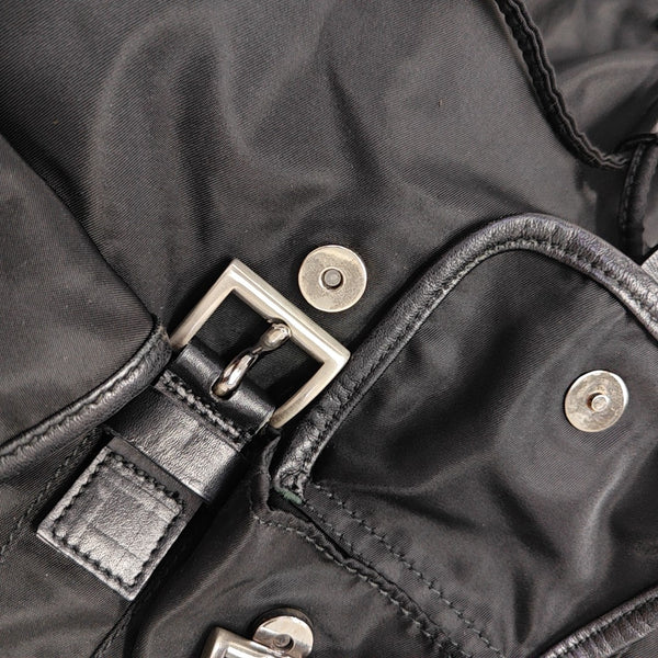 Vela Small Nylon Black
