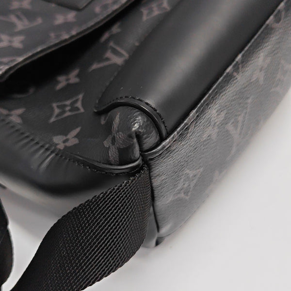 VOYAGER PM Monogram Coated Canvas Black