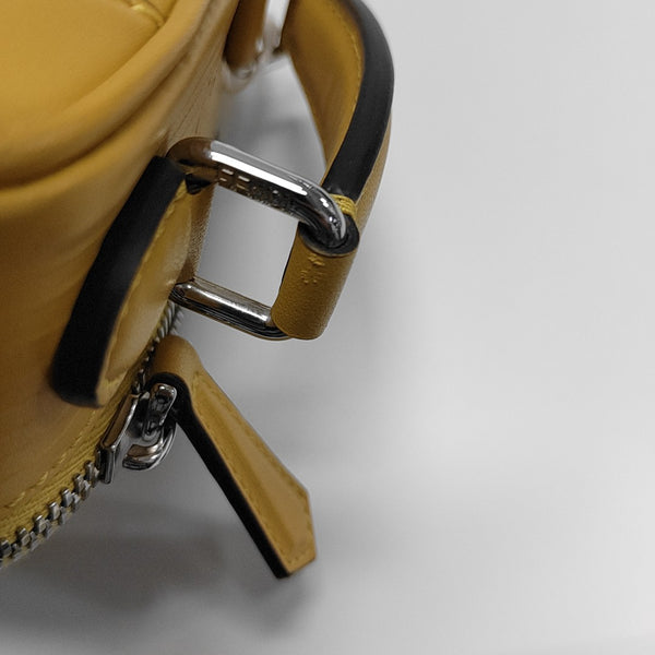 Calfskin Shoulder Bag Mini Yellow