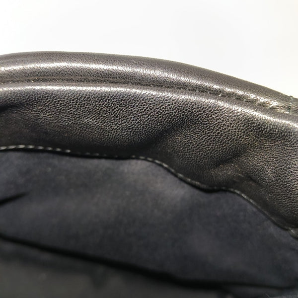 PUFFER Small Quilted Lambskin Black