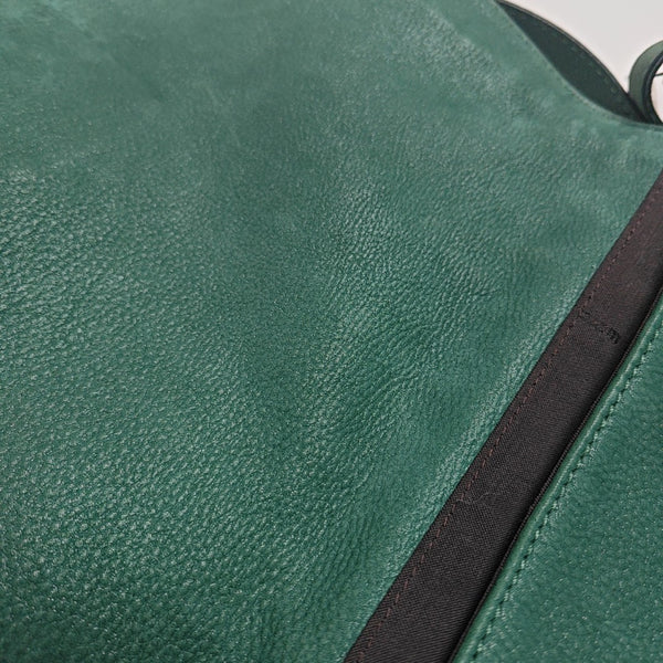 Calfskin Shoulder Bag Green