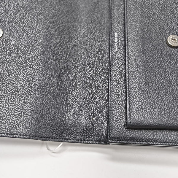 SUNSET Medium Calfskin Black