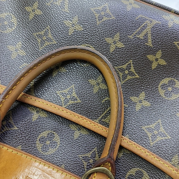 DEAUVILLE Monogram Coated Canvas Brown