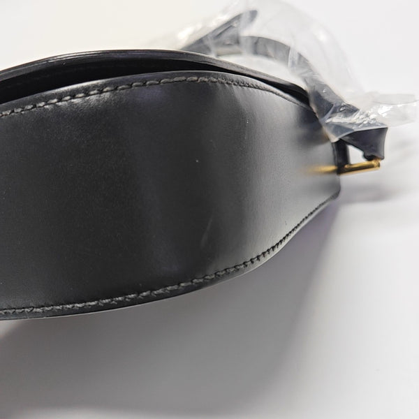 Calfskin Shoulder Bag Black