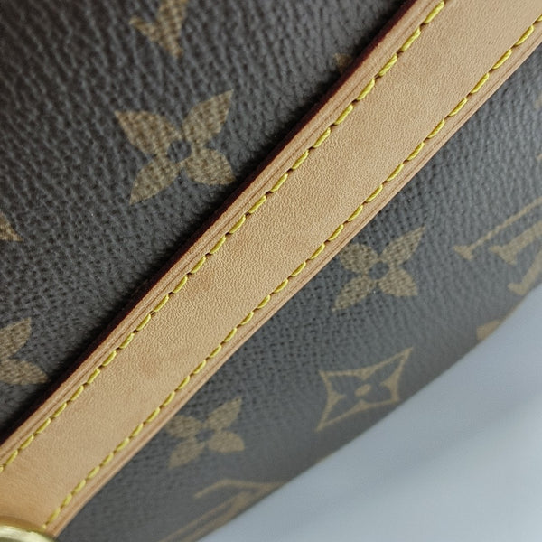 SPEEDY 25 Monogram Coated Canvas Brown