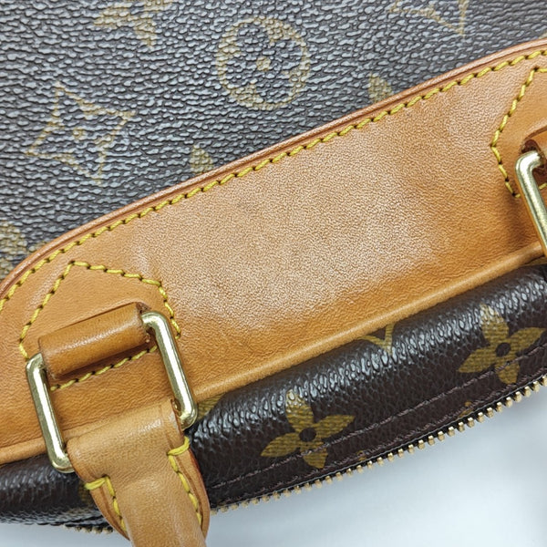 DEAUVILLE Monogram Coated Canvas Brown