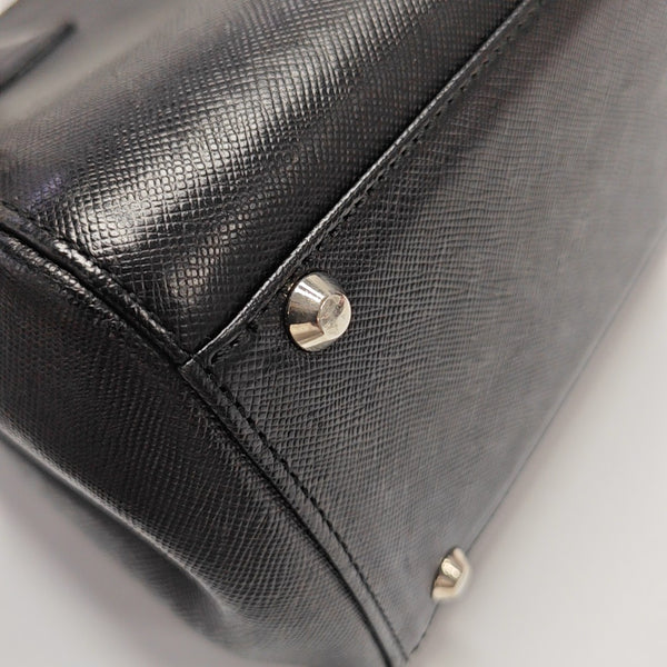 Calfskin Tote Bag Small Black