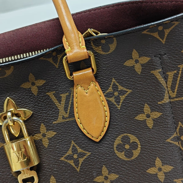 FLOWER Monogram Coated Canvas Brown