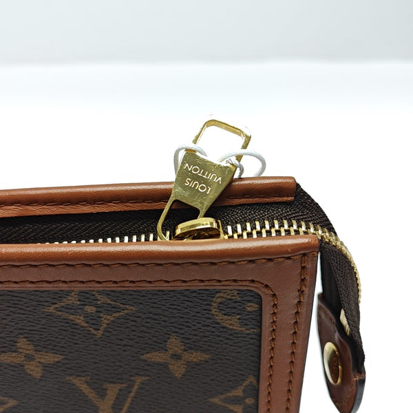 DAUPHINE Monogram Coated Canvas Brown