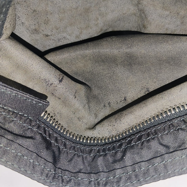 Nylon Top Handle Bag Black