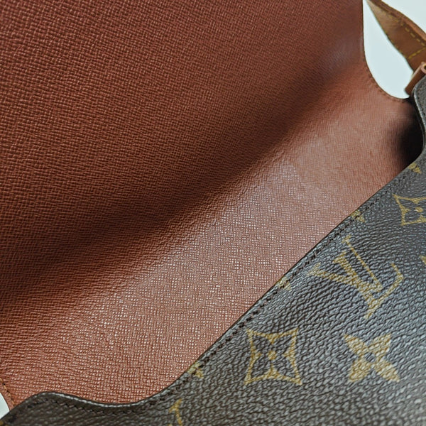 MUSETTE TANGO Monogram Coated Canvas Brown