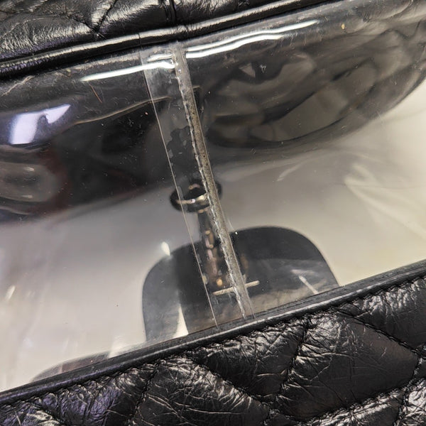 AQUARIUM Quilted Calfskin Black