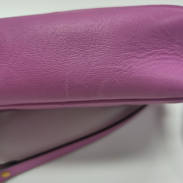 GG Marmont Mini Quilted Calfskin Purple