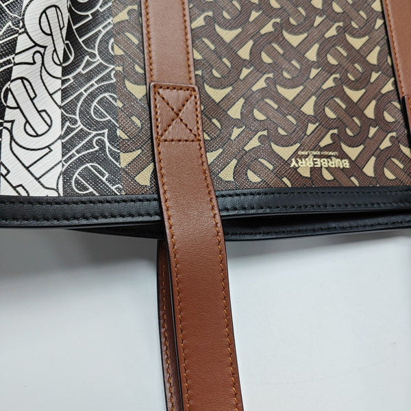 MONOGRAM Large Coated Canvas Brown